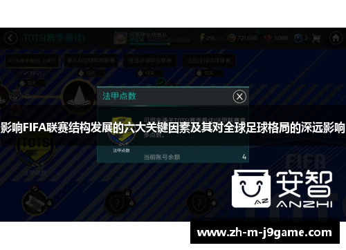 影响FIFA联赛结构发展的六大关键因素及其对全球足球格局的深远影响